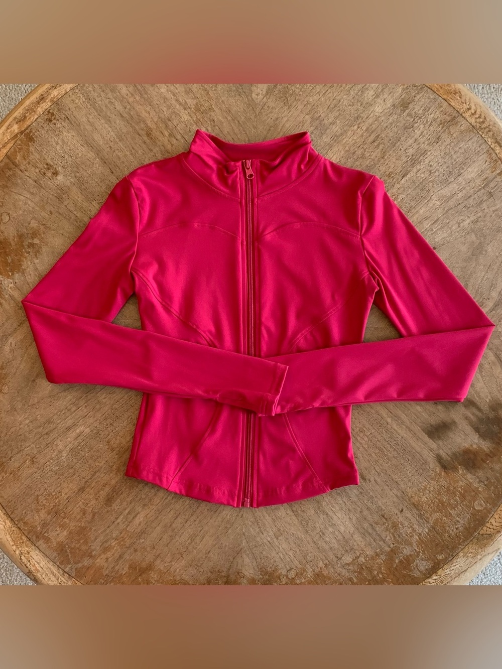 FH Raspberry Sculpt Zip Up Jacket - Picture 2 of 4